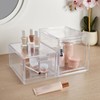 STORi Audrey Stackable Clear Bin Plastic Organizer Drawers | 2