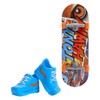 Hot Wheels, Comically Cool™ Skateboard with Tennis Toy for Kids