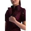 Chef Works Women's Springfield Chef Coat, Merlot, Large