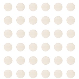 Sowaka 50 Pcs Unfinished Wooden Circle Discs Round Small Blank Natural Wood Slices for Crafting Writing DIY Project Ornament Painting Art Home Decoration (30 mm)