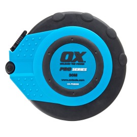 OX Pro Fibreglass Closed Reel Tape - 30M / 100FT