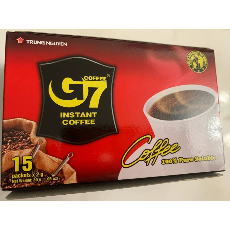 G7 Trung Nguyen - G7 Instant Pure Black Coffee –
