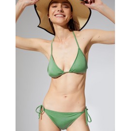 Koton Women Side Tie Regular Waist Bikini Bottom