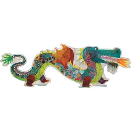 DJECO Leon The Dragon Giant Floor Jigsaw Puzzle, 58