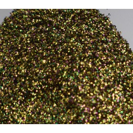 Mardi Gras Gold Metal Flake Chunky Glitter .025 .015 Mix 0.025 0.015 Square Pound Vintage Paint