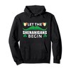 St Patricks Day Lucky Shenanigans Shamrock St Pattys Pullover Hoodie