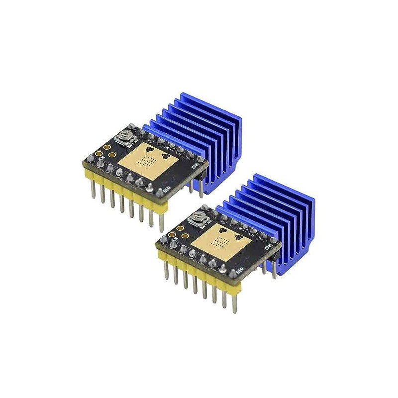 2pcs TMC2209 TMC2208 ATD5833 Stepper Motor Driver StepStick 2.5A UART