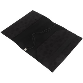 Funda de Tela Negra A5 para Libros y Cuadernos, Cubierta Protectora Reutilizable, Resistente al Polvo y Diseñada para Viajes y Ambientes Académicos Color Aleatorio