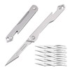 edcfans Folding Scalpel Knife, Small Pocket Knife for Men with