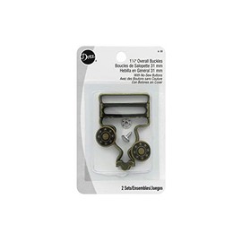 Dritz Buckles (R) Overall Buckle for 1-1/4 Inch Straps-Brass