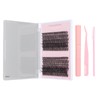 240 Pcs DIY Lash Extension Kit D Curl Cluster Lashes