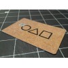 Unbranded Shapes Card Skin - Waterproof and UV Resistant -