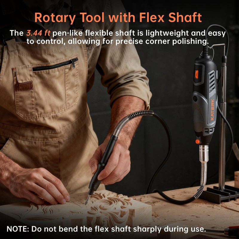 Rotary Tool Kit, 35000RPM High Performance Corded Power Rotary Tools