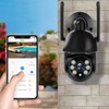 Wireless Security Camera WiFi Night Vision Human Detection 2MP HD
