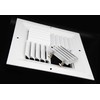 HVAC Premium 10'' w X 10'' h Extruded Aluminum Adjustable