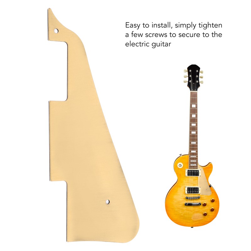 Electric Guitar Pickguard Metal Anodized Lightweight Scratch Protection Guitar Guard