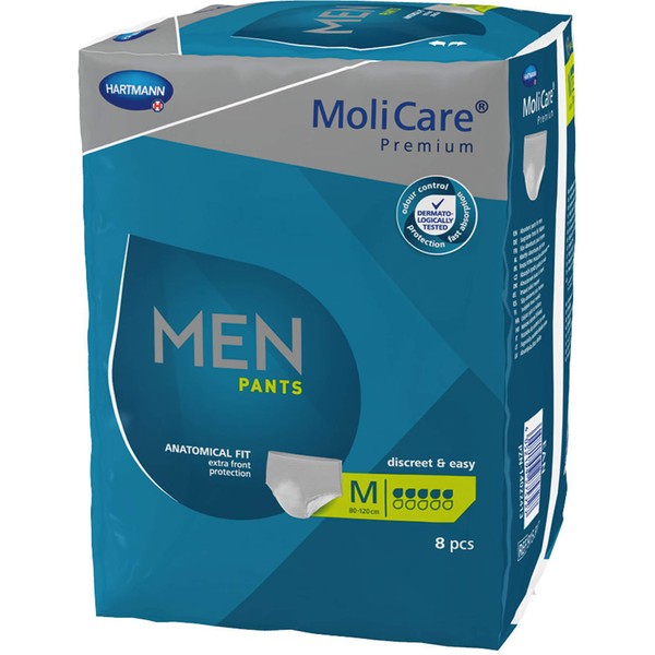 MoliCare Premium MEN PANTS 5 Tropfen M, 8 St
