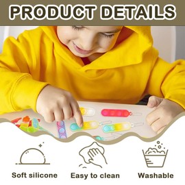 MLRUQRX 15 Stück Mitgebsel Kindergeburtstag Mini-Fidget-Spielzeug Partygeschenke Für Kinder Von 4–8 Popit Keychain Für Kinder Jungen Mädchen Pop-Schlüsselanhänger 3 Verschiedene Modelle