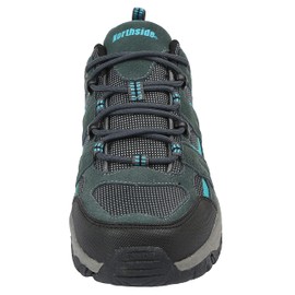 Northside womens Monroe Low-w Hiking Shoe, Dark Gray/Dark Turquoise, 8.5 US