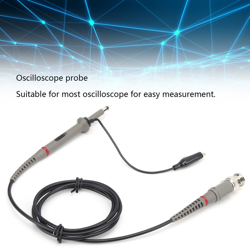 P6100 Oscilloscope Test Probe 1X/10X 6MHz‑100MHz Digital Oscilloscope Accessories