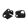 PATIKIL 5pcs Plastic Tube Tube Clamp 6mm-12mm Tube Adjustable Outside
