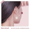AKIESY Ear Hole Cleaning Thread, Peach-Scented Deodorizing Ear Cleaning Solution,