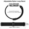 Braided Stretchy Nylon Strap Compatible with Garmin Vivoactive 4/Venu 2/Forerunner