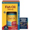 Nature Fish Oil 1400 mg | Omega-3 Concentrate from Fish Oil (65 Softgels) Natures_Mades | Includes Essential Vitamins & Dietary Supplements Guide by R&C Store