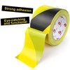 BOMEI PACK 3 Inch x 108FT Floor Marking Tape Black