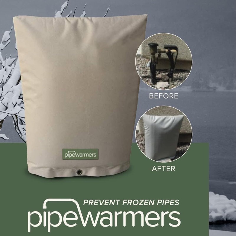 The Original Winter Pipe Insulation Cover (0˚F) - Extra-Thick EVA+NBR