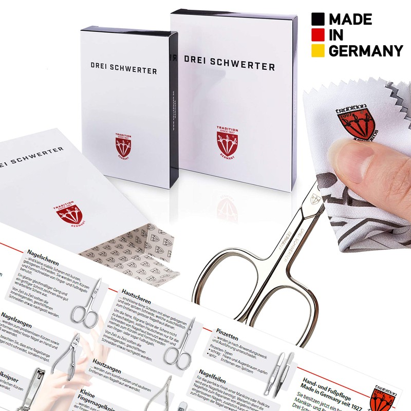 DREI SCHWERTER Pedicure Foot Care Set 'PEDIS' - 815
