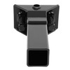 Wutist Black Sleeve Hitch Adapter for 2" Receiver Compatible with