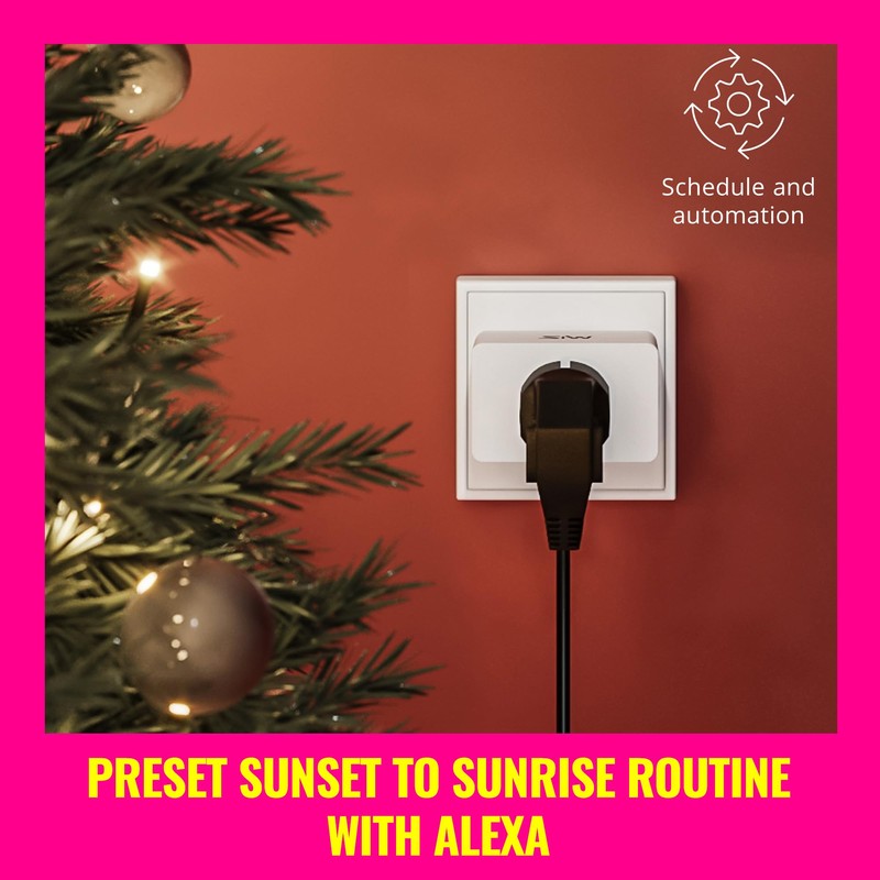 WiZ Smart Plug- Sunset to Sunrise Automation + Motion Detection