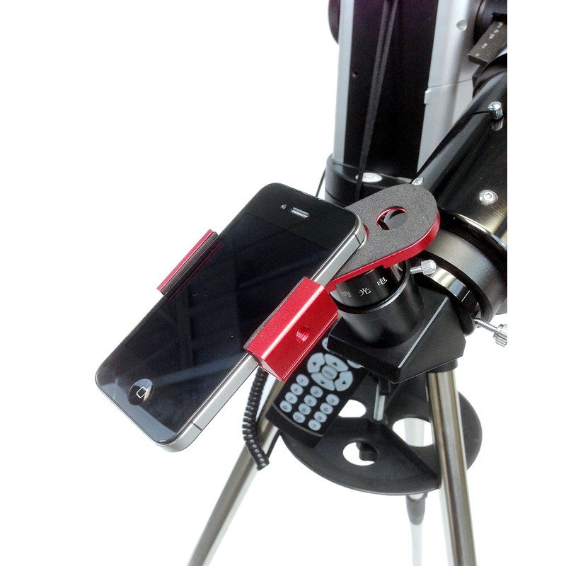 iOptron 8432 Universal Smartphone Eyepiece Adaptor (Red)