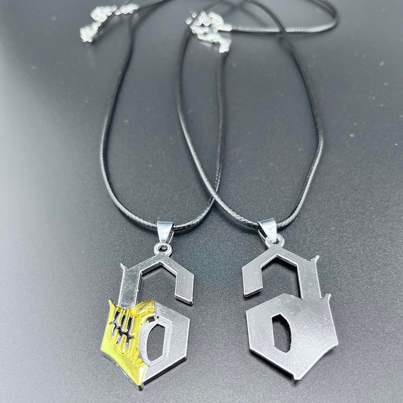 SephSmith Hot Anime Necklace Grimmjow Jeagerjaques Pendant Cosplay Accessories Drop