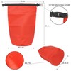 com-four® Dry Bag to Protect Against Rain, Splash, Sand, Snow