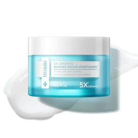 Ceramida 5X Crema Básica Calmante y Reparadora Refuerzo de la barrera cutánea, reparación de la piel, reducción del enrojecimiento, hidratante Con Cen