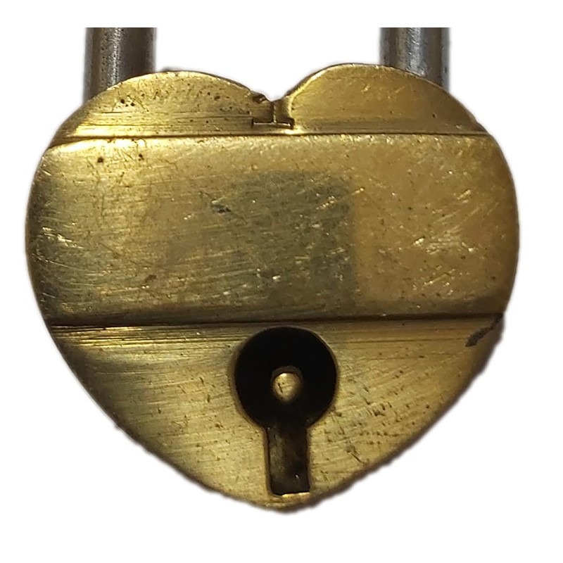 Brass Padlock - Lock with Keys - Working Functional -