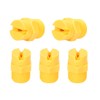 sourcing map Pack of 5 Flat Jet Nozzles PP 65
