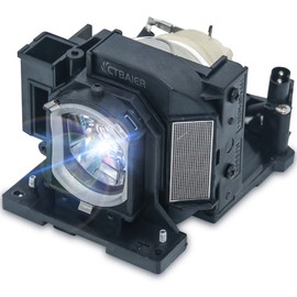 CTBAIER DT02081 Original Quality Replacement Projector Lamp Bulb for HITACHI CP-EW3015WN CP-EW3551WN CP-EW4051WN CP-EX303 CP-EX3051WN CP-EX3551WN CP-EX4551WN with Housing