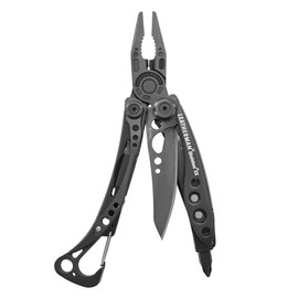 LEATHERMAN SKELETOOL CX 7 Function Pliers, 60.0 inches (154 cm) Straight Blade, Lightweight, High Hardness Model, For Outdoor Activities, Solo Camping, Guava, ONYX (Black)