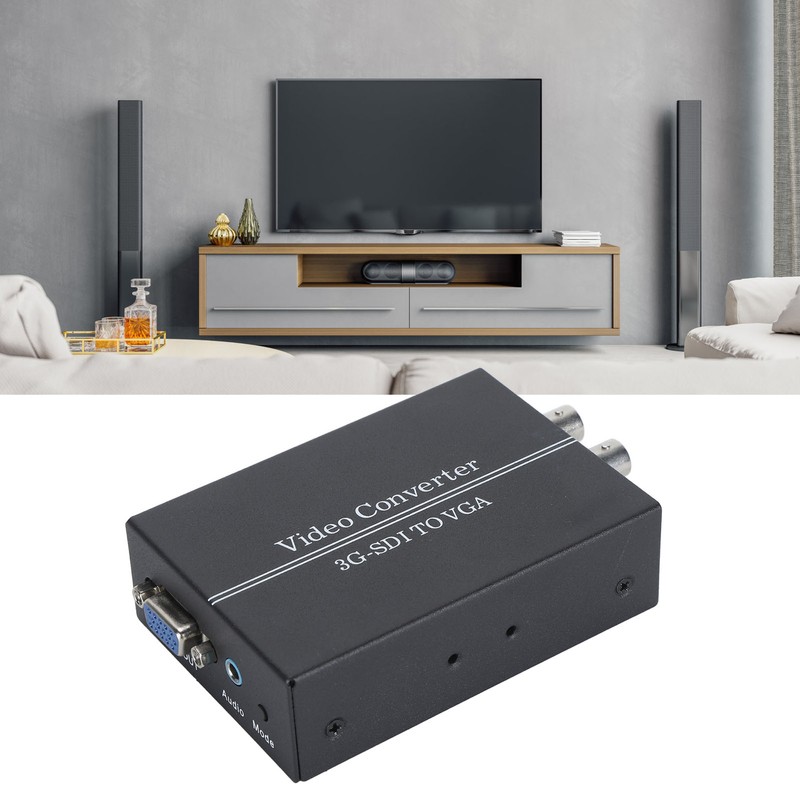 SDI to VGA Sound Converter Support 1080P SD HD 3G