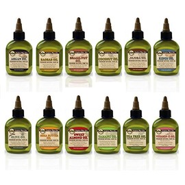 Difeel Colección de aceites esenciales para el cabello natural de primera calidad, juego completo de 12 piezas