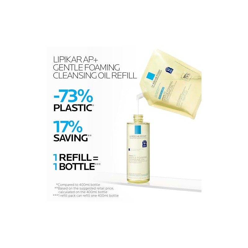 La Roche-Posay LIPIKAR ACEITE DE DUCHA REFILL 400 ml
