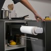 simpletome Paper Towel Holder Under Cabinet or Wall Mount ONE
