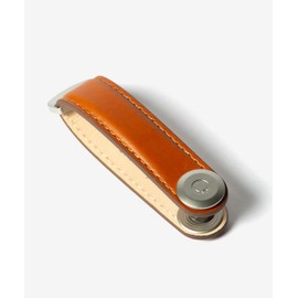 Orbit Key LTHO-2 Leather Key Organiser Key Holder, Cognac / Tan, Free size