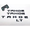 3Pcs Tahoe Emblem 3D Letters Badge Nameplate Sticker Replacement for
