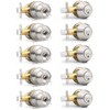 Probrico 5 Sets-Keyed Alike Entry Door Knob with Single Cylinder