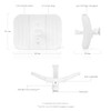 Ubiquiti LiteBeam M5 Network Antenna