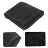 Mikinona 2pcs Salon Quality Hair Towels Fast Drying Black Hair
